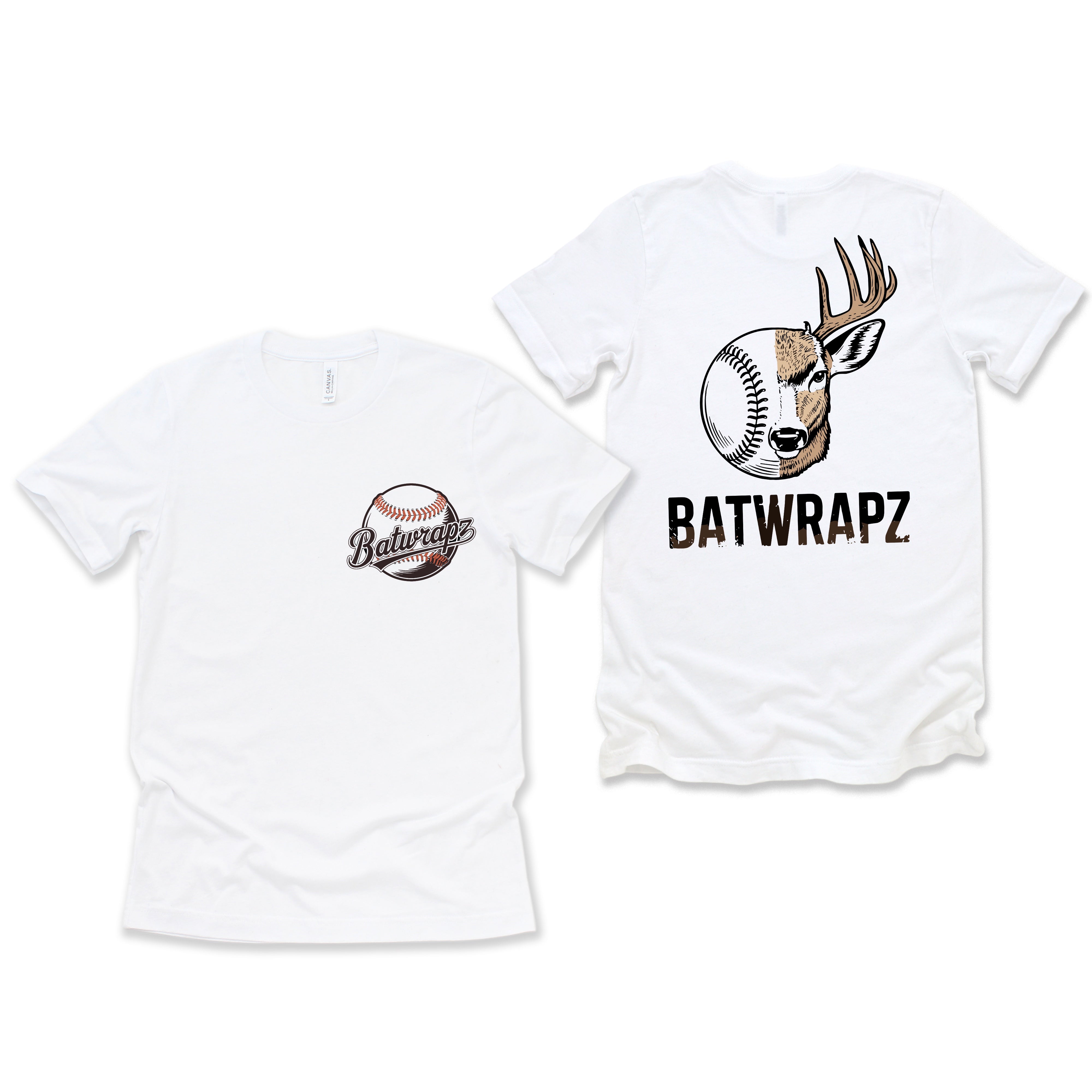 BatWrapz "Seasons Collide" Adult Tee - White