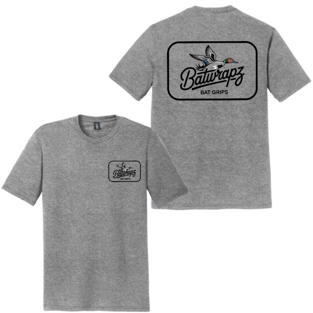 BatWrapz Pintail Logo Youth T-Shirt - Gray