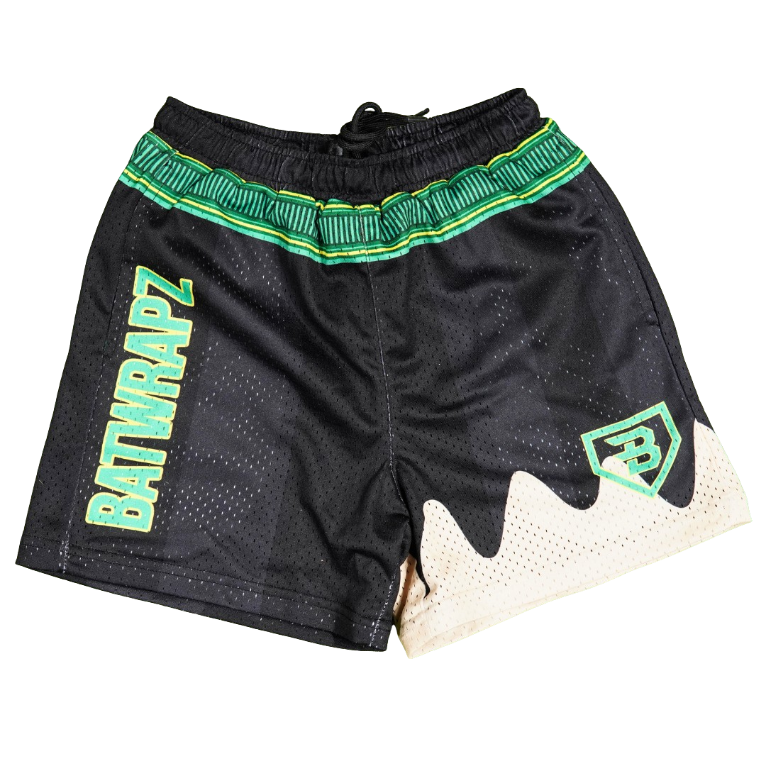BatWrapz Black Pencil Training Shorts - Youth