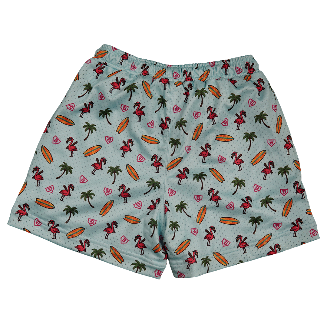 BatWrapz Salty Swings Training Shorts Sandstone - Youth