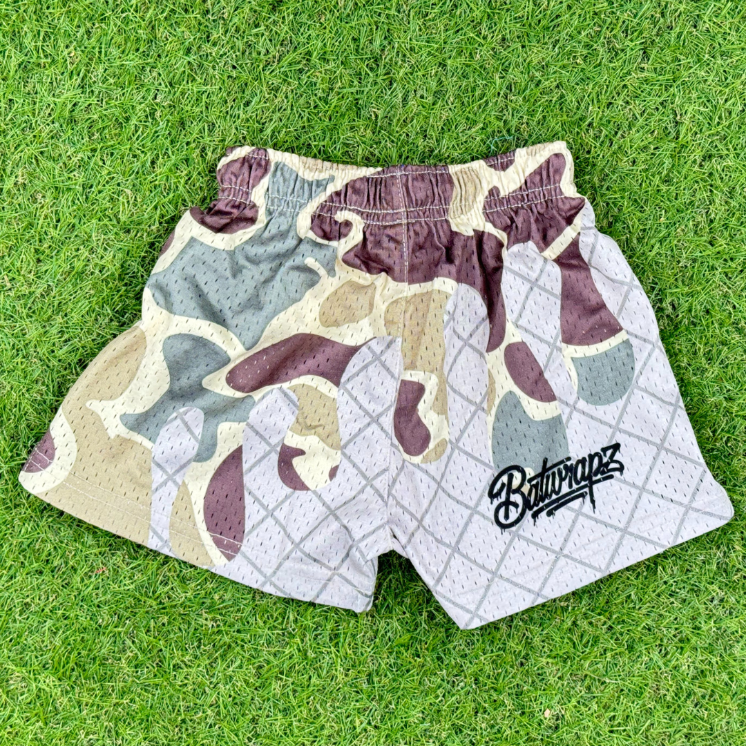 BatWrapz Duck Camo Ice Cream Training Shorts - Toddler