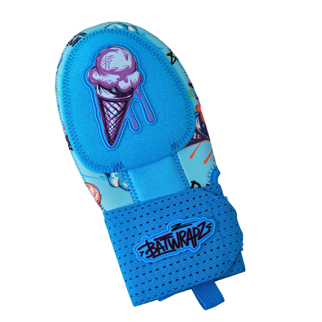 BatWrapz Graffiti Ice Cream Sliding Mitt - Youth