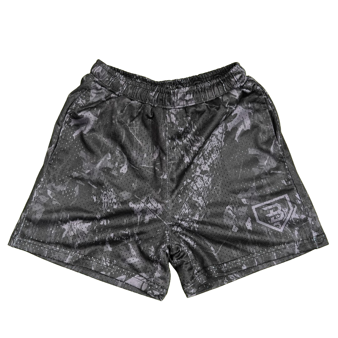 BatWrapz Diamond Timber Camo Training Shorts - Youth