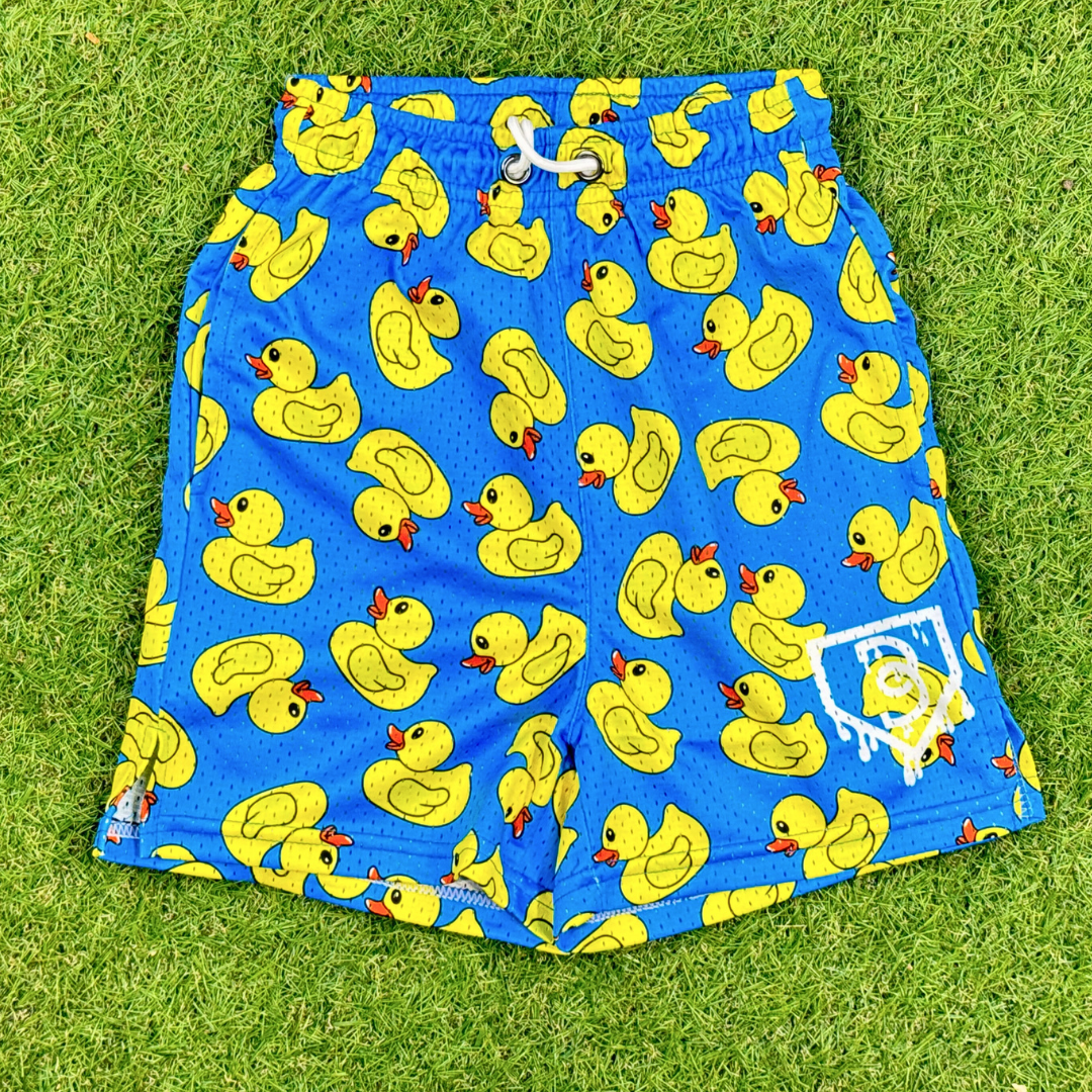 BatWrapz Baseball Rubber Duck Training Shorts - Youth