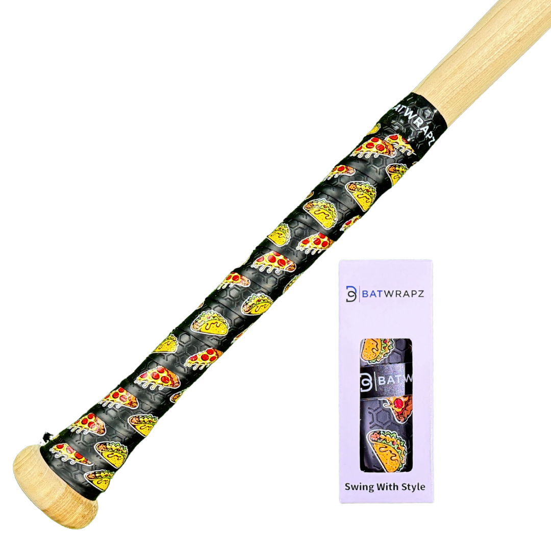 BatWrapz "Tacos and Pizza" Bat Grip