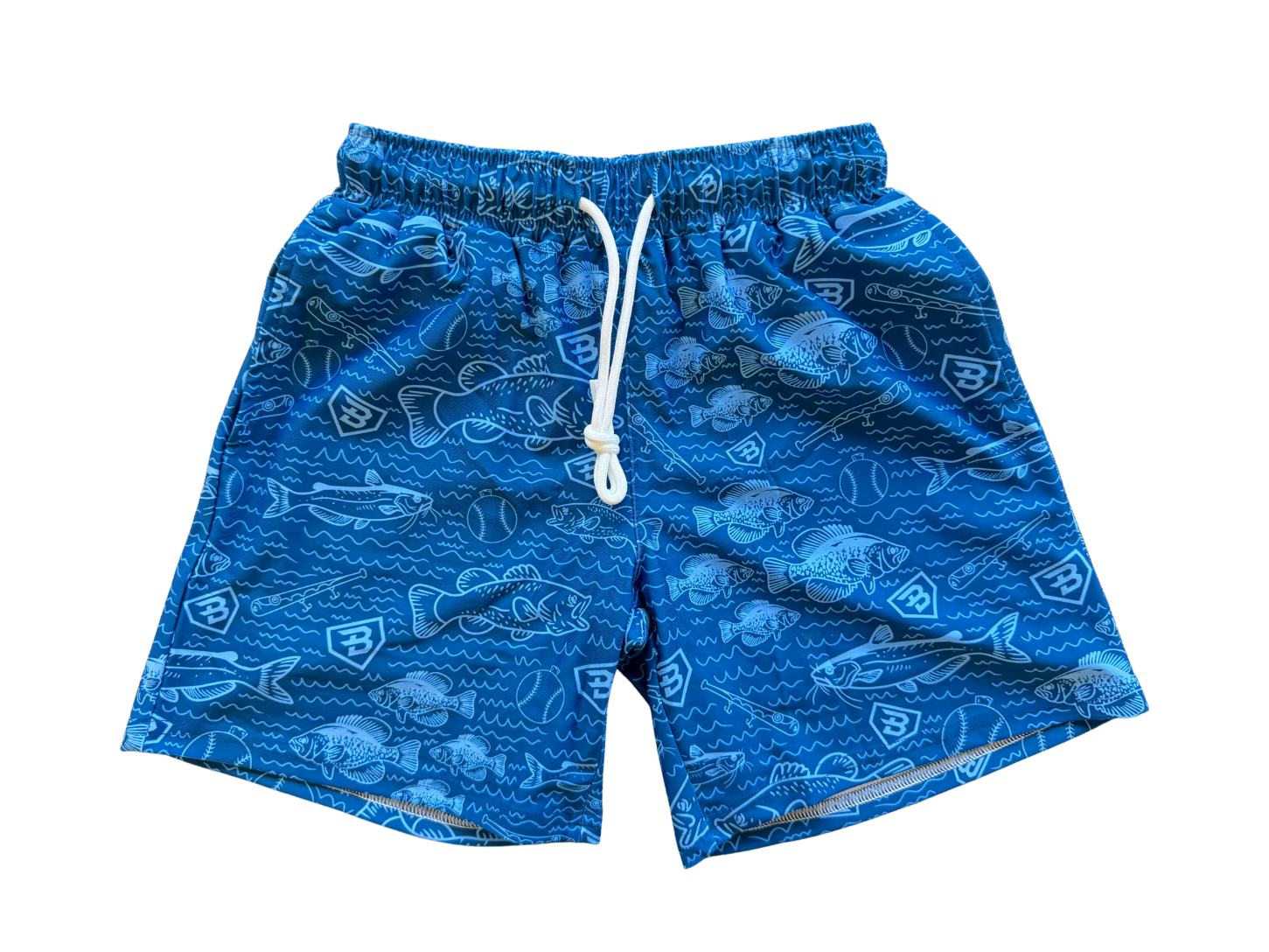 BatWrapz Fishin' for Dingers Swim Trunks - Youth