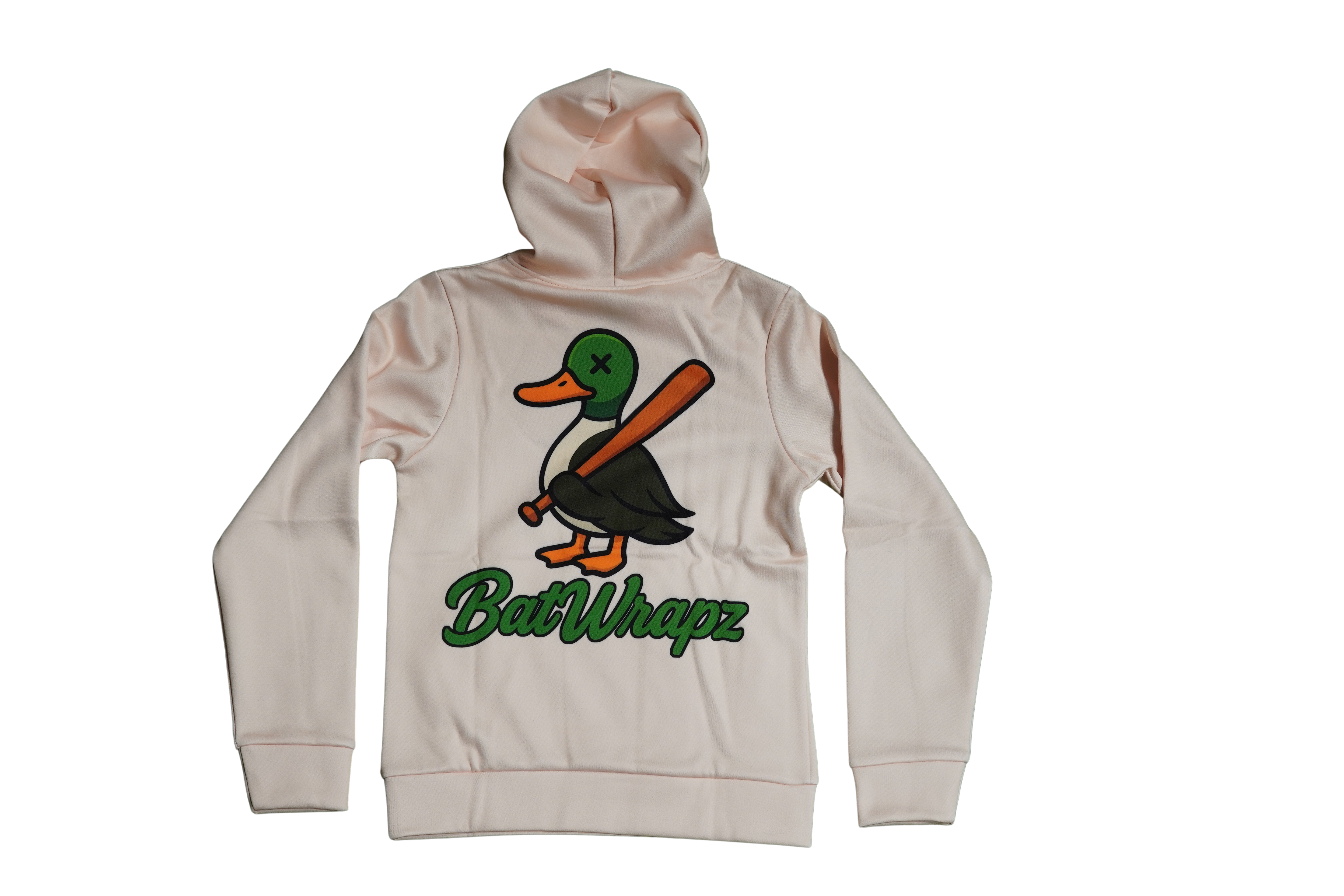 BatWrapz Quackz Training Hoodie Off White - Youth