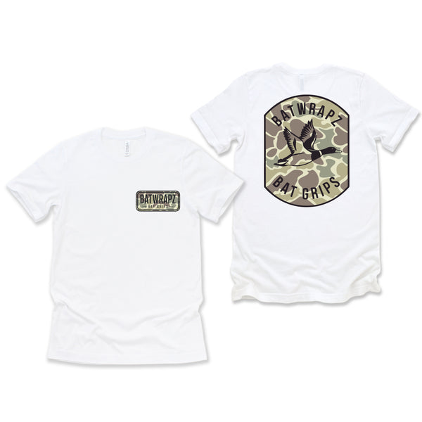 BatWrapz "Duck Badge" Youth Tee - White