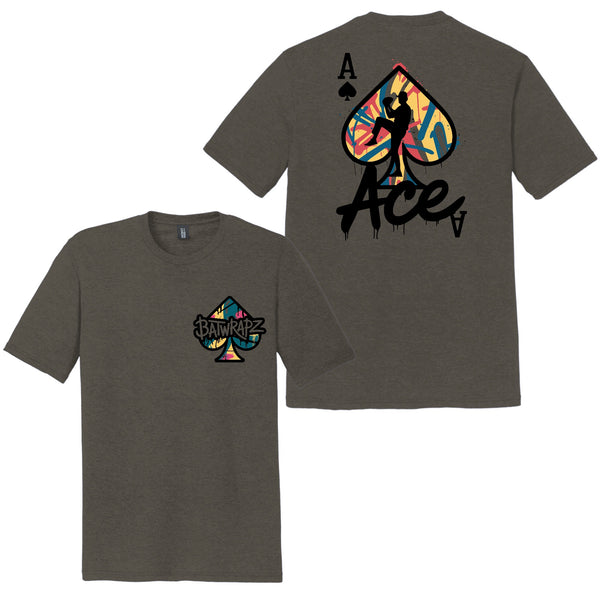 BatWrapz "The Ace" Youth Tee - Gray