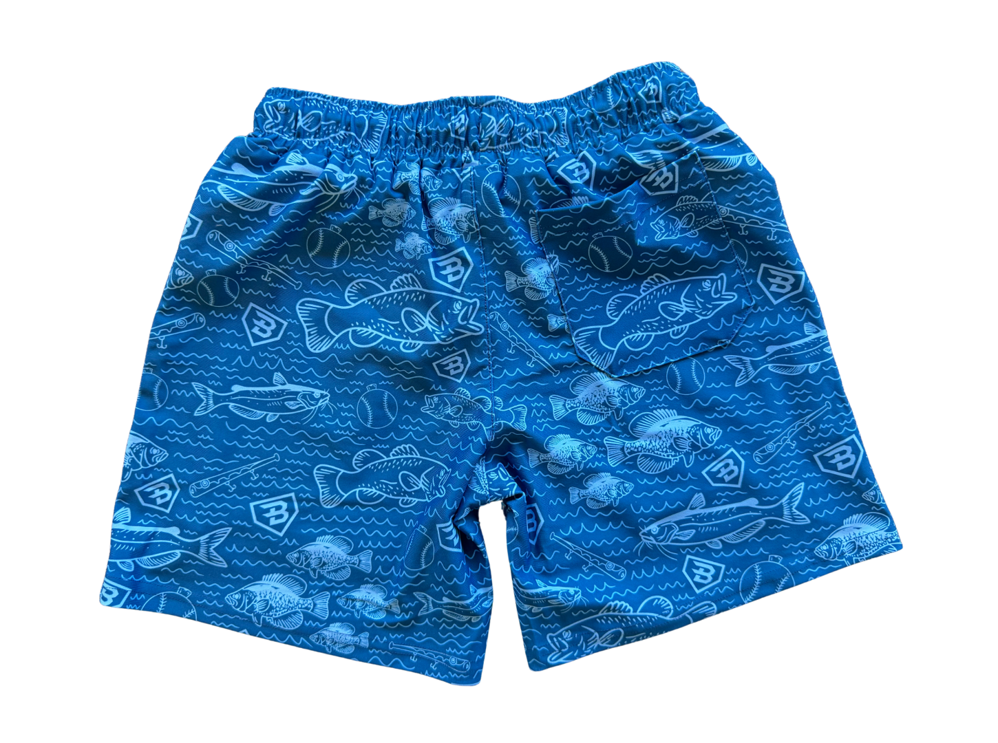 BatWrapz Fishin' for Dingers Swim Trunks - Youth