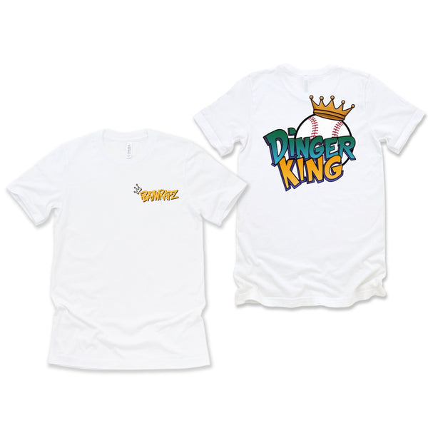 BatWrapz Baseball Dinger King Youth T-Shirt