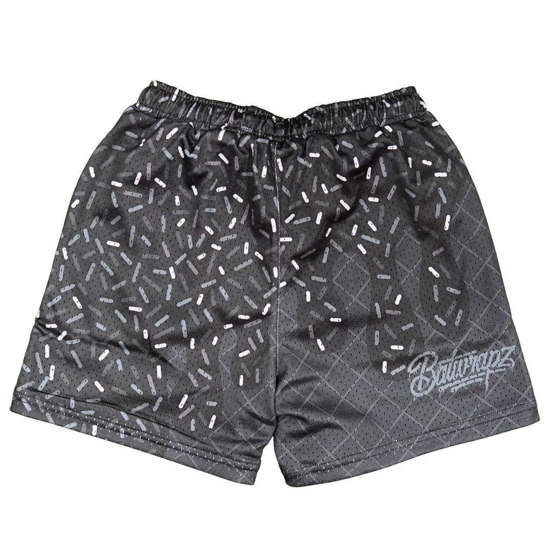 BatWrapz Black Ice Cream Training Shorts Black - Youth