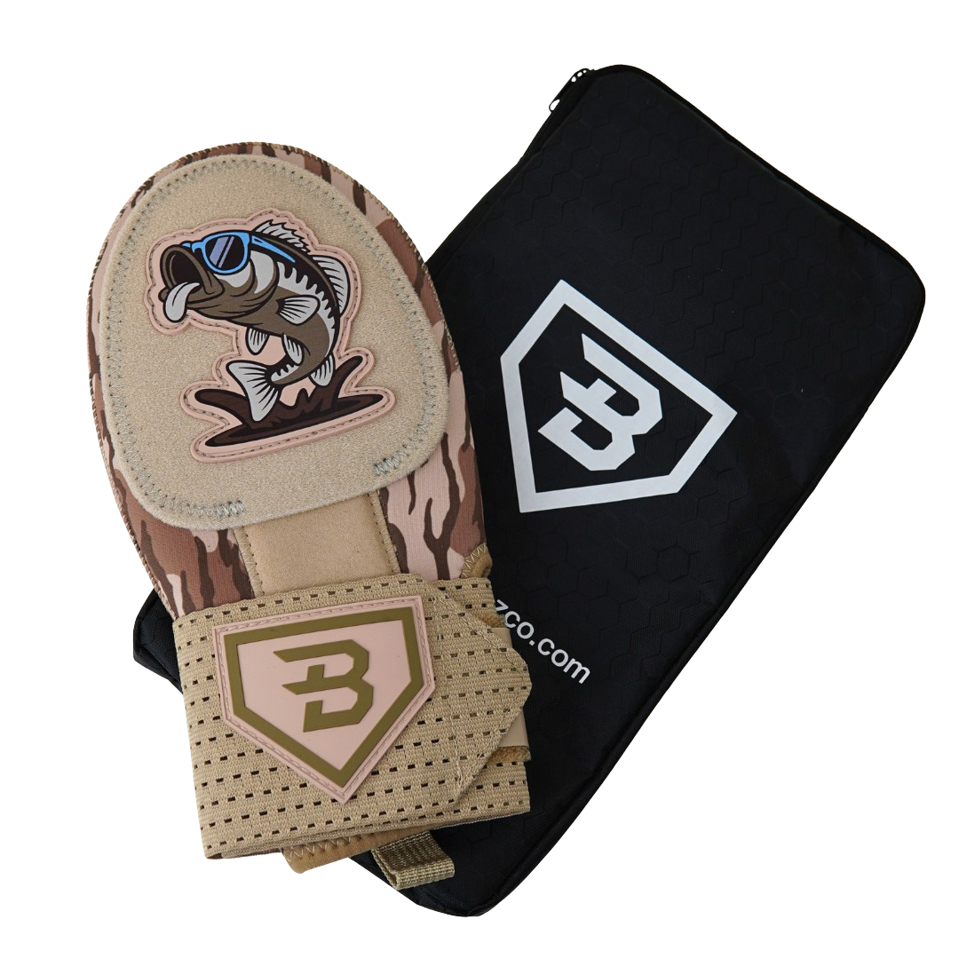 BatWrapz Camo Bass Sliding Mitt - Youth