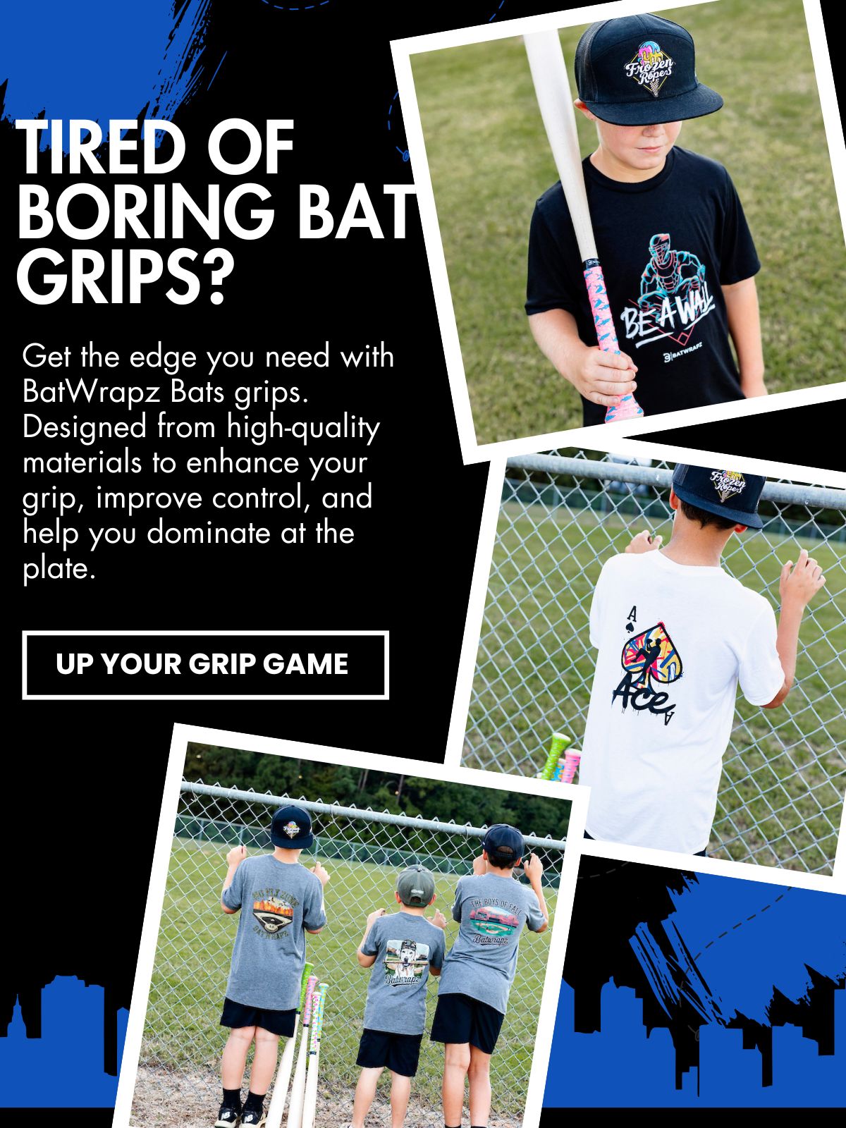BatWrapz: Enhance Your Game with Stylish Bat Grips BatWrapz: Enhance Your Game with Stylish Bat Grips
