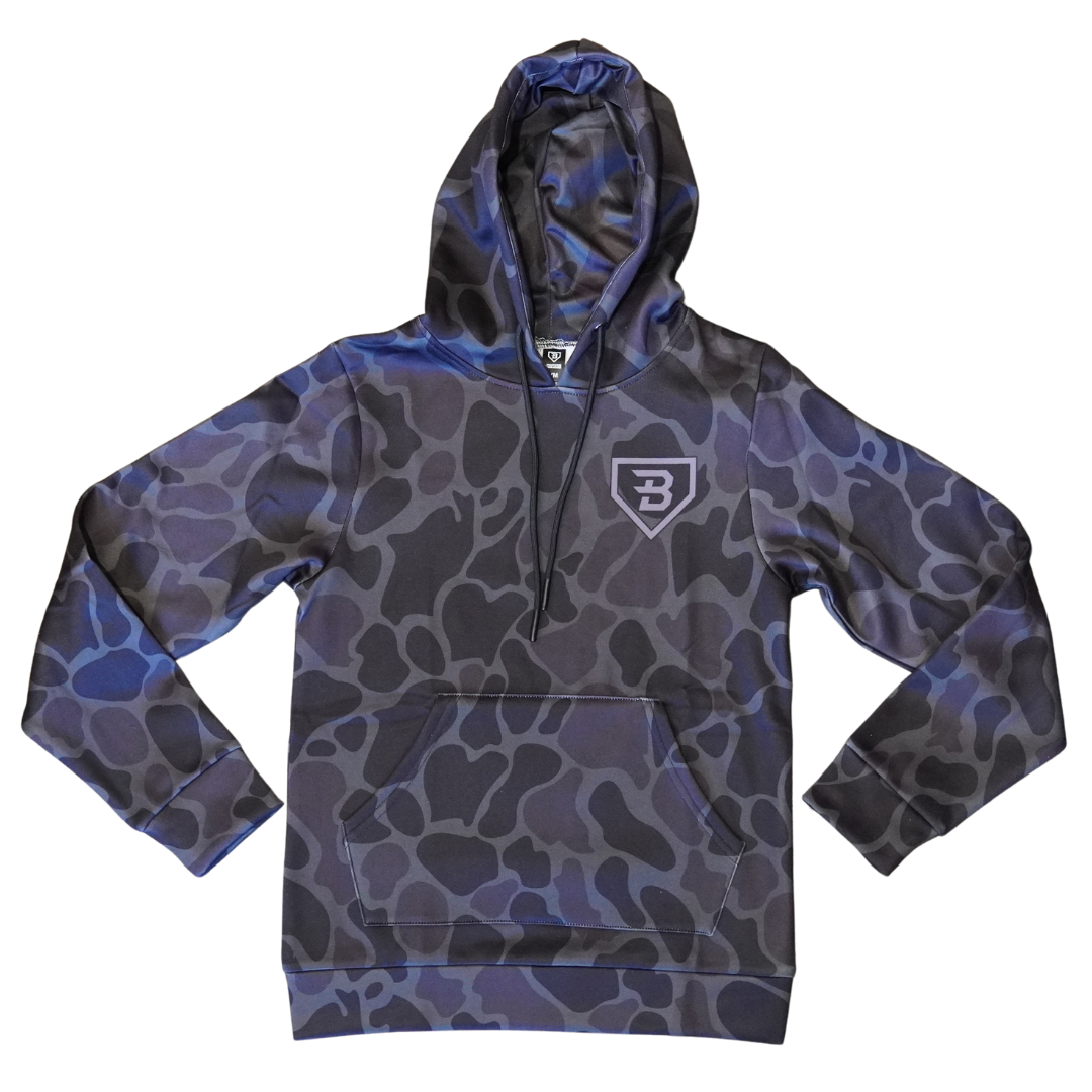 BatWrapz Black Duck Camo Training Hoodie Black - Youth