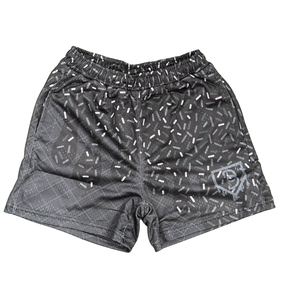 BatWrapz Black Ice Cream Training Shorts Black - Youth