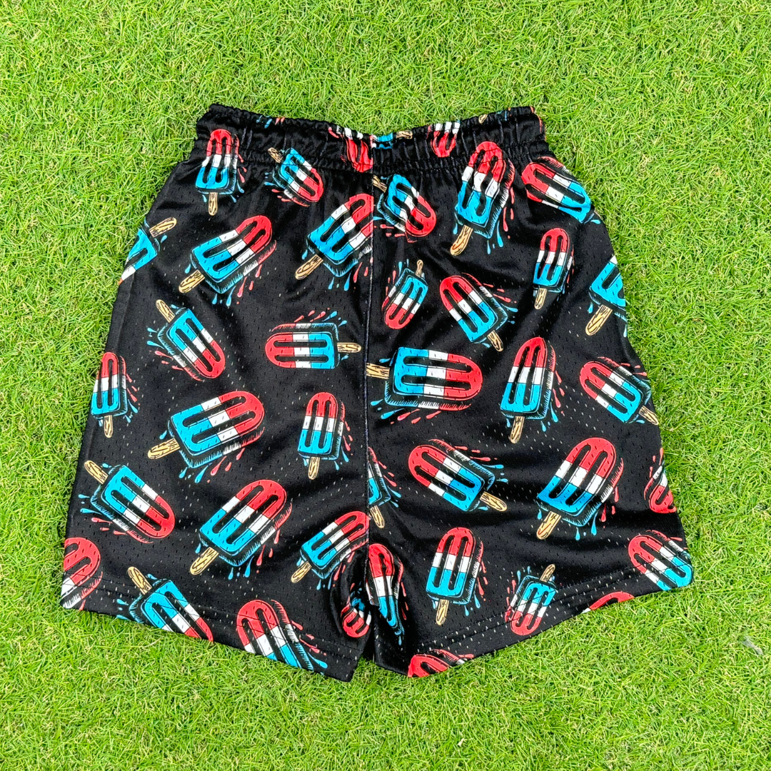 BatWrapz Patriotic Pops Training Shorts - Youth