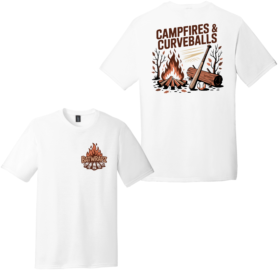 BatWrapz Baseball Fall Camp Youth T-Shirt - White
