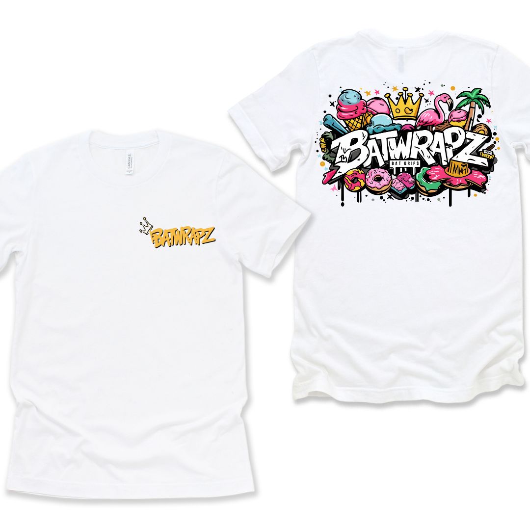 BatWrapz Bat Grips Graffiti Youth T-Shirt