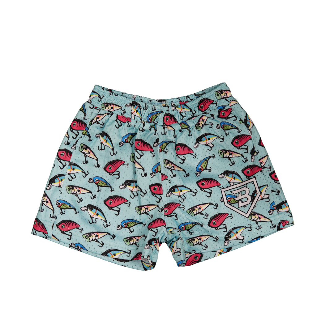 BatWrapz Tight Lines Training Shorts Blue - Toddler