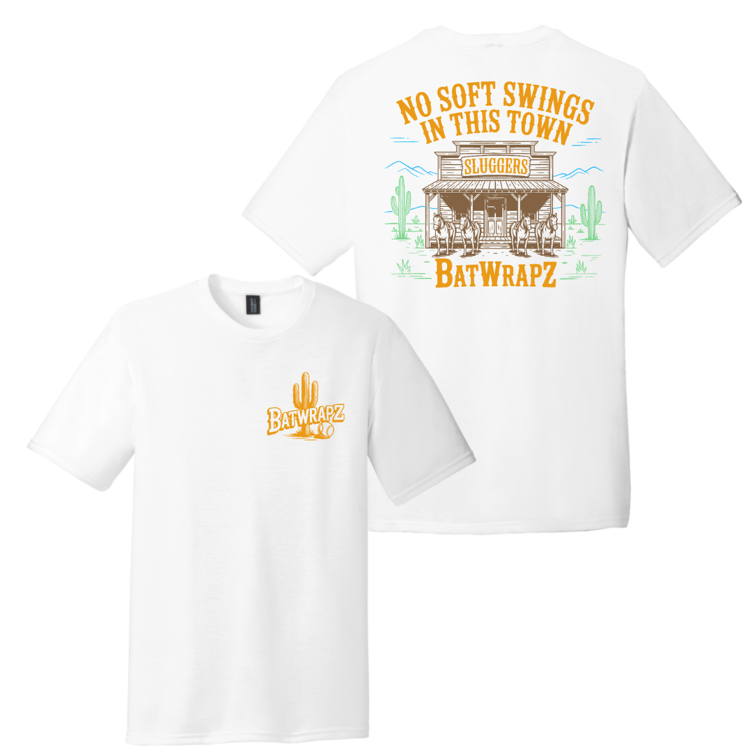 BatWrapz No Soft Swings T-Shirt White - Youth