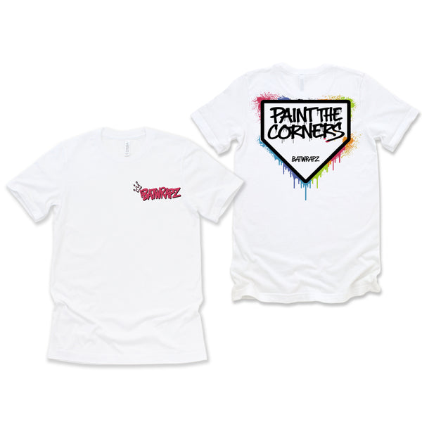 BatWrapz "Paint The Corners" Adult T-Shirt