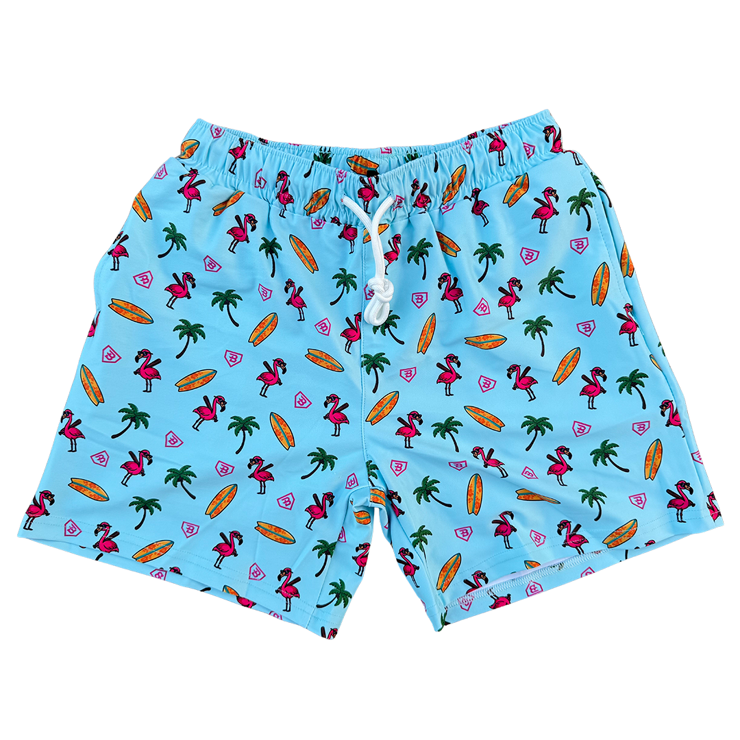 BatWrapz Salty Swings Swim Trunks - Youth