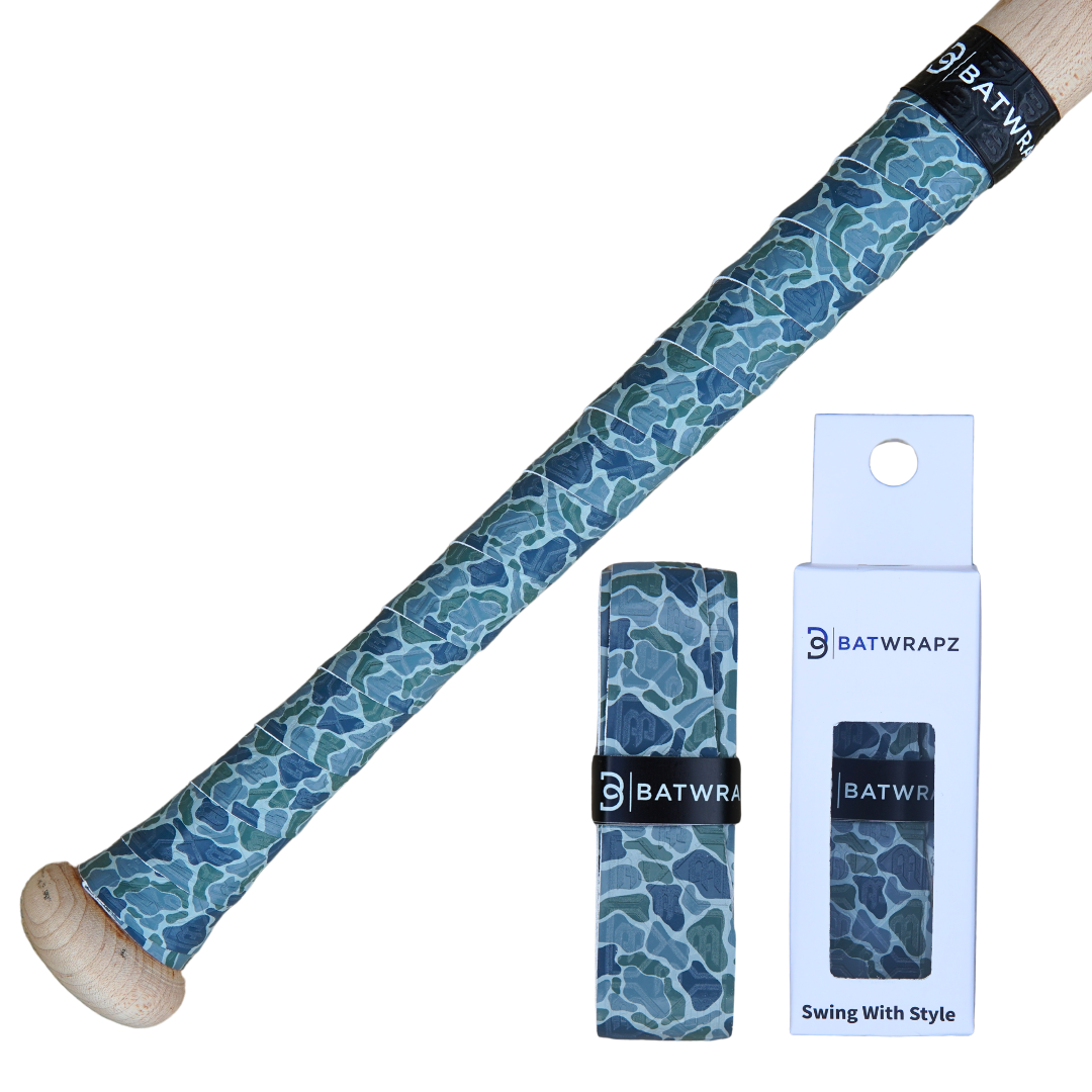 BatWrapz Slate Teal Duck Camo Bat Grip