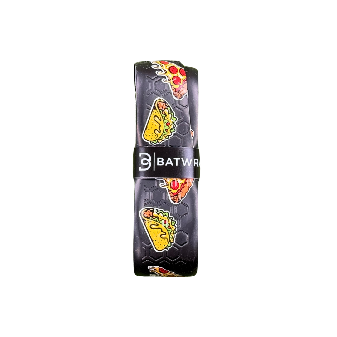 BatWrapz "Tacos and Pizza" Bat Grip