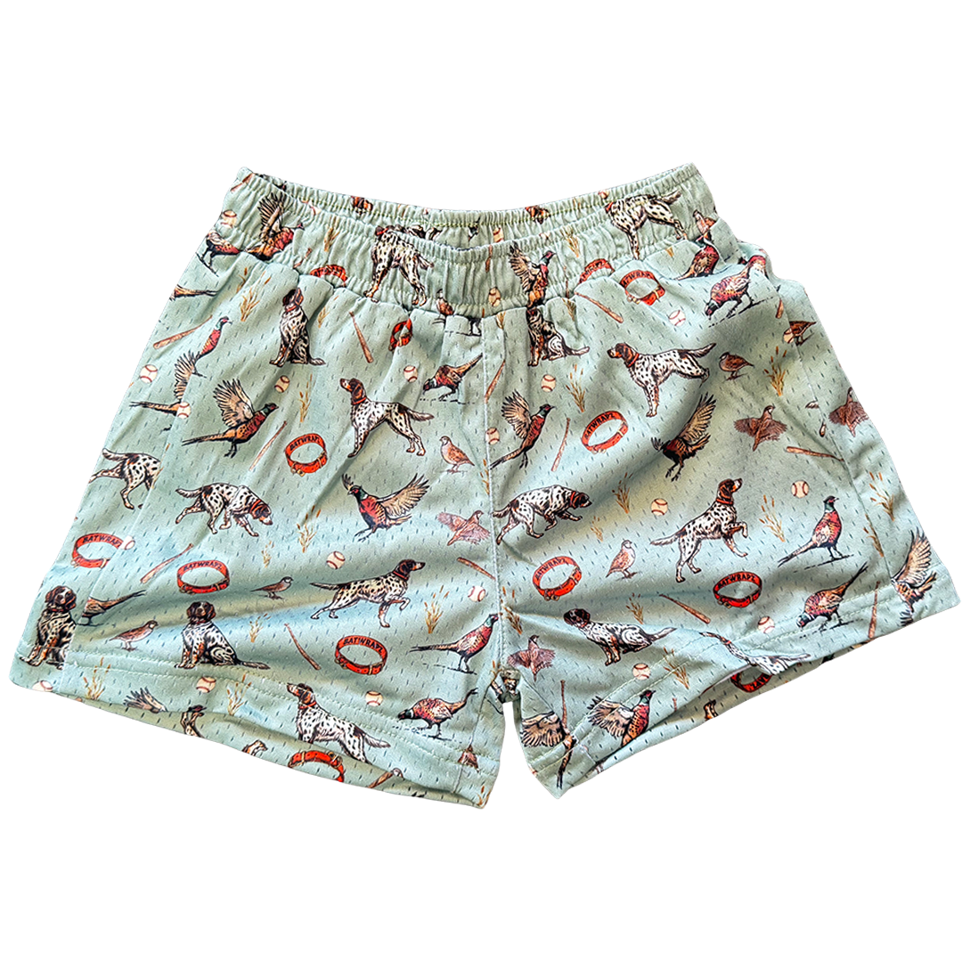 BatWrapz Baseball Game Bird Training Shorts - Toddler